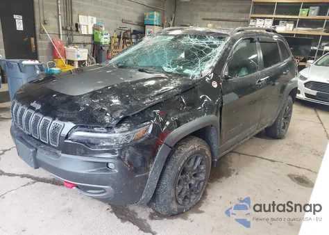 2020 Jeep Cherokee Trailhawk z USA, uszkodzony, nr VIN 1C4PJMBX6LD558106